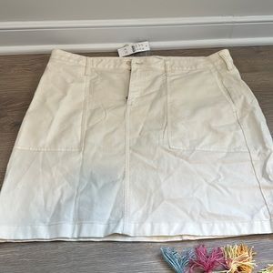 NWT JCrew Stretch Denim Skirt
